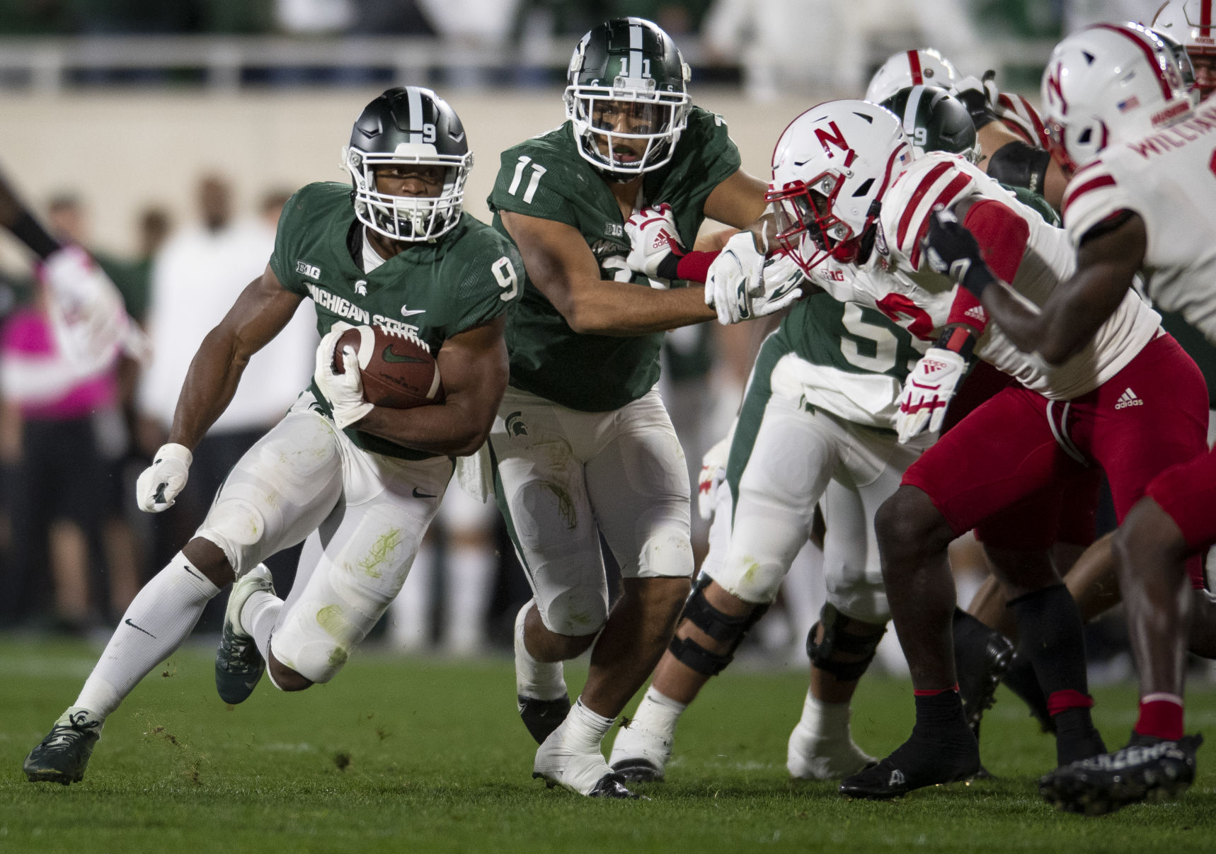 Nebraska vs. Michigan State, 9.25